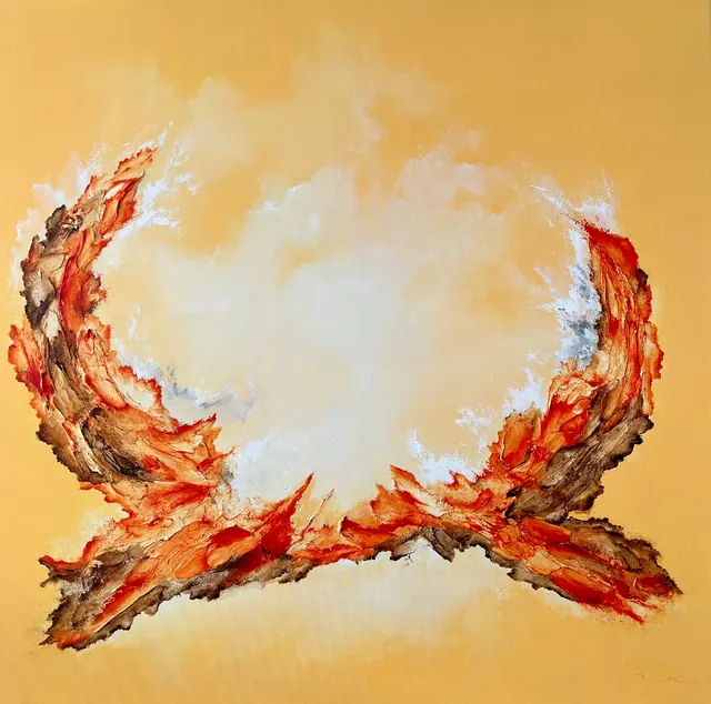 Divine Timing, original painting by Dannielle Campbell